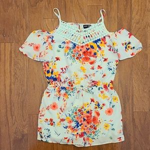 Floral romper